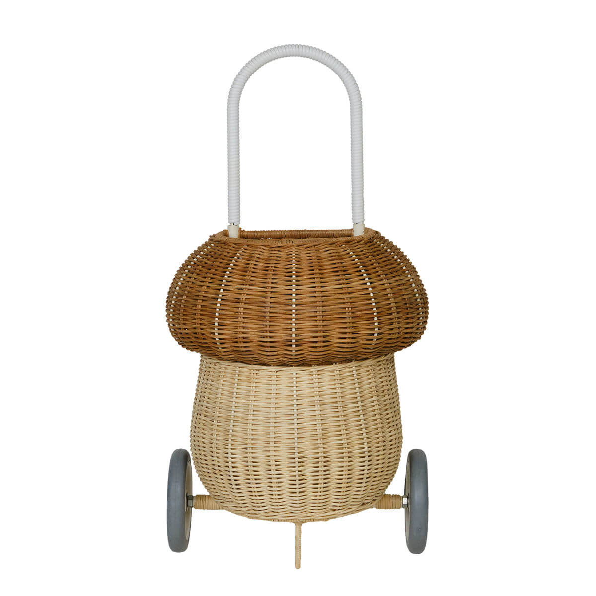 Rollkorb Mushroom Luggy aus Rattan von Olli Ella kaufen - Kleidung, Spielzeug, Alltagshelfer, Geschenke, Babykleidung & mehr