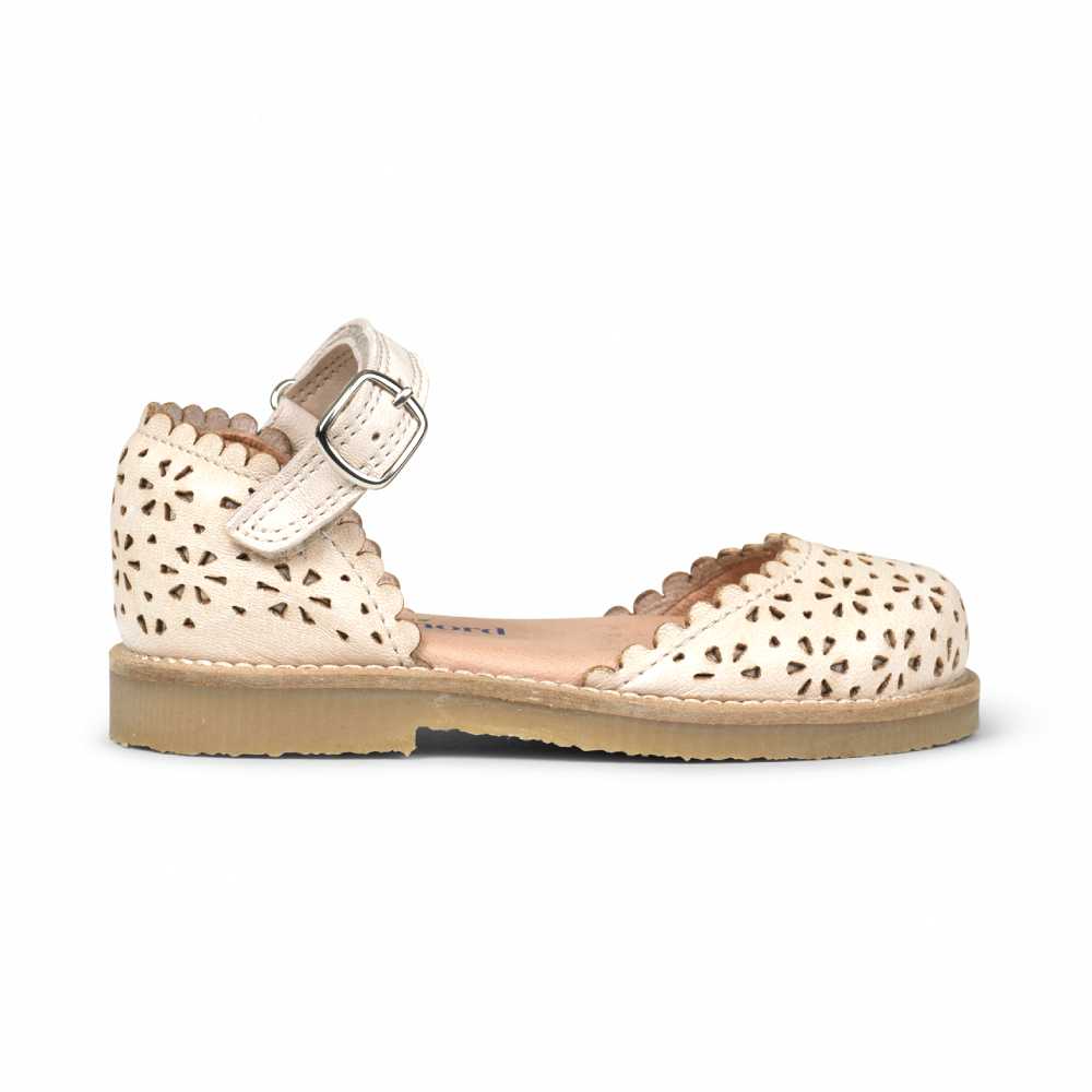 Sandale Ladida Flower - aus Chrom freiem Premium Leder von petit nord kaufen - Kleidung, Babykleidung & mehr