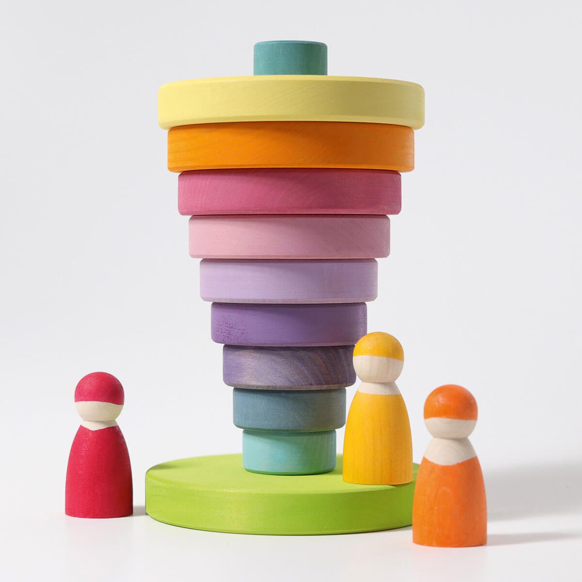 Scheibenturm aus Holz von Grimm´s kaufen - Spielzeug, Geschenke, Babykleidung & mehr