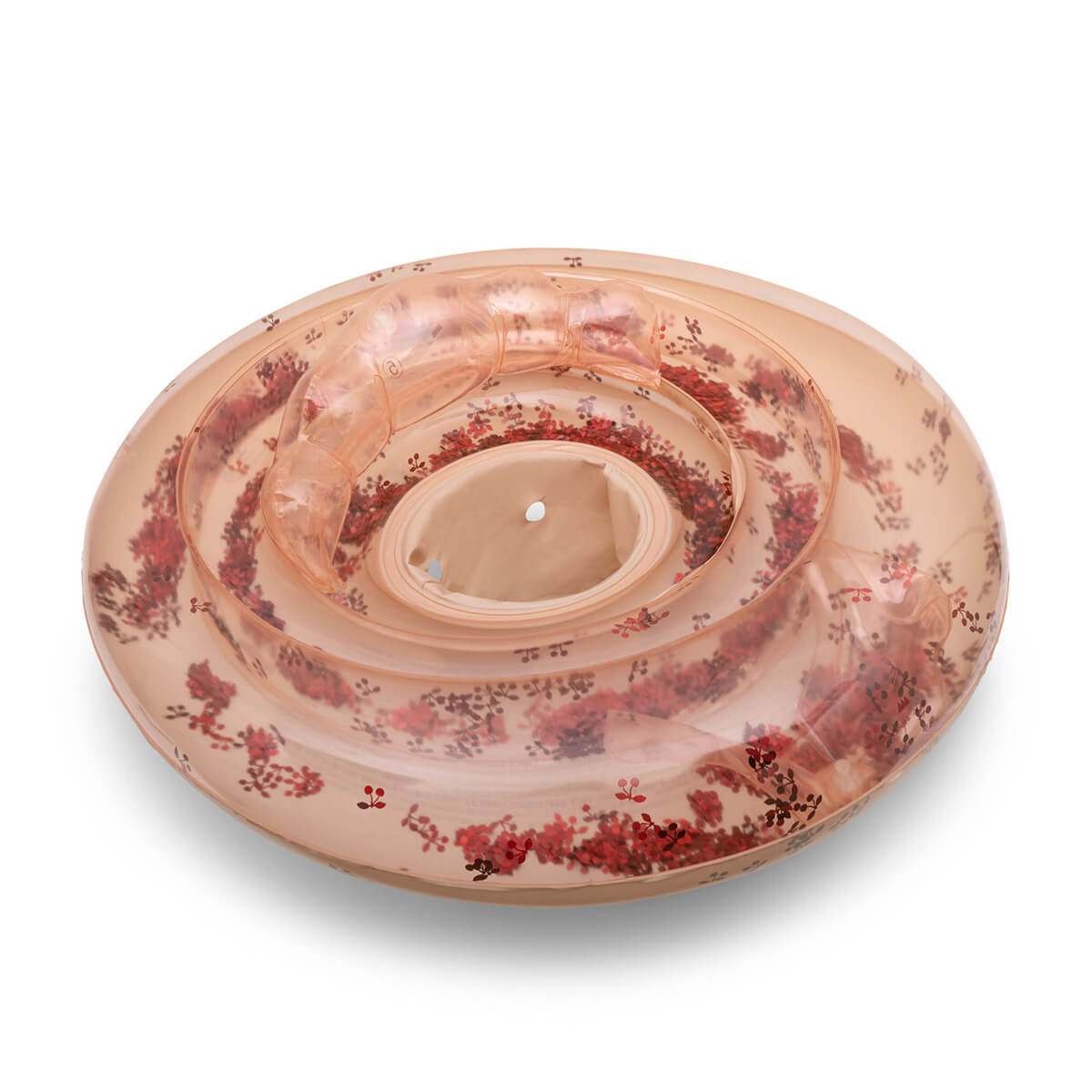 Schwimmring Baby mit Sitz Transparent mit Glitzer von Konges Slojd kaufen - Spielzeug, Babykleidung & mehr