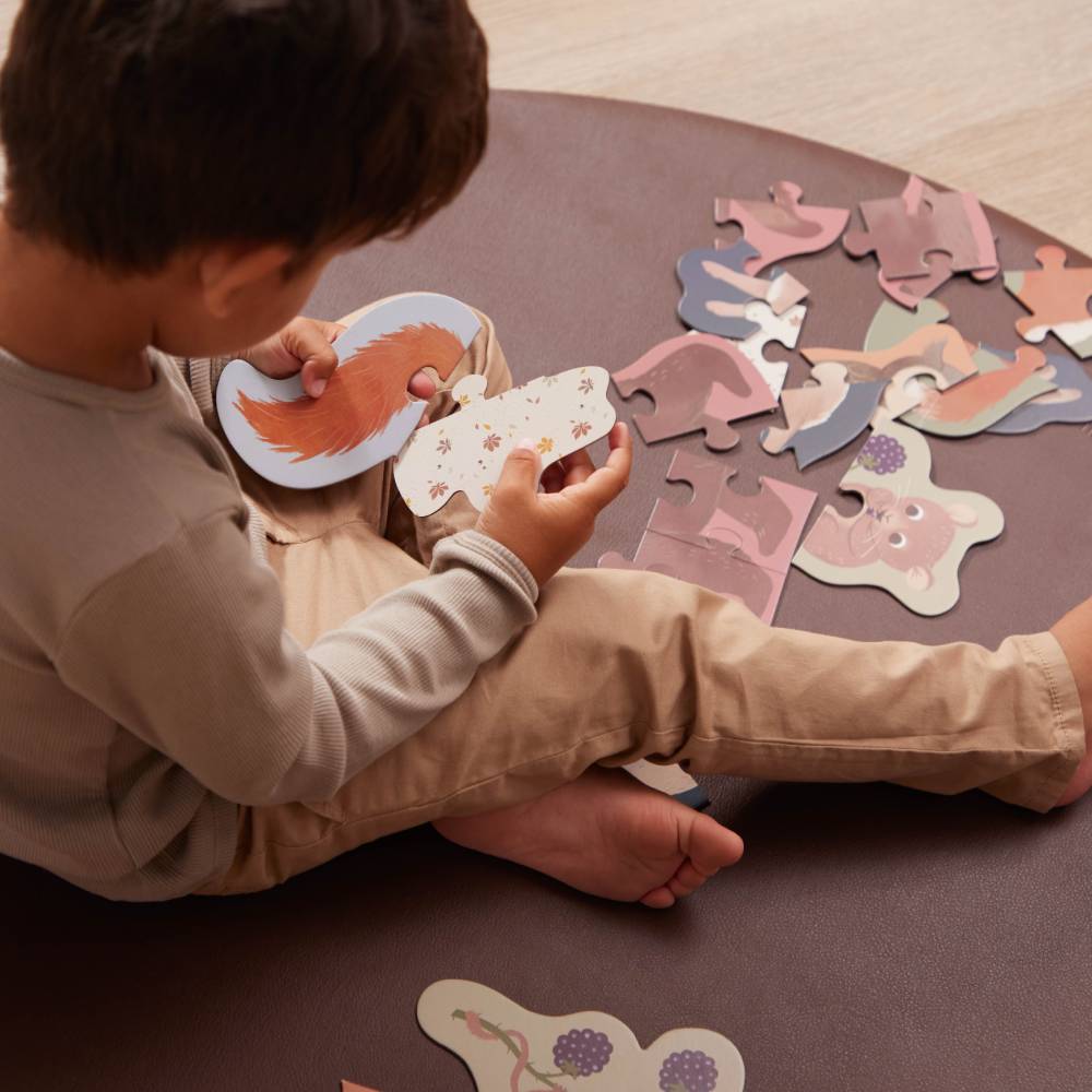 Set mit 7 Tierpuzzle Puzzle aus Pappe ab 3 Jahren von Filibabba kaufen - Spielzeug, Geschenke, Babykleidung & mehr