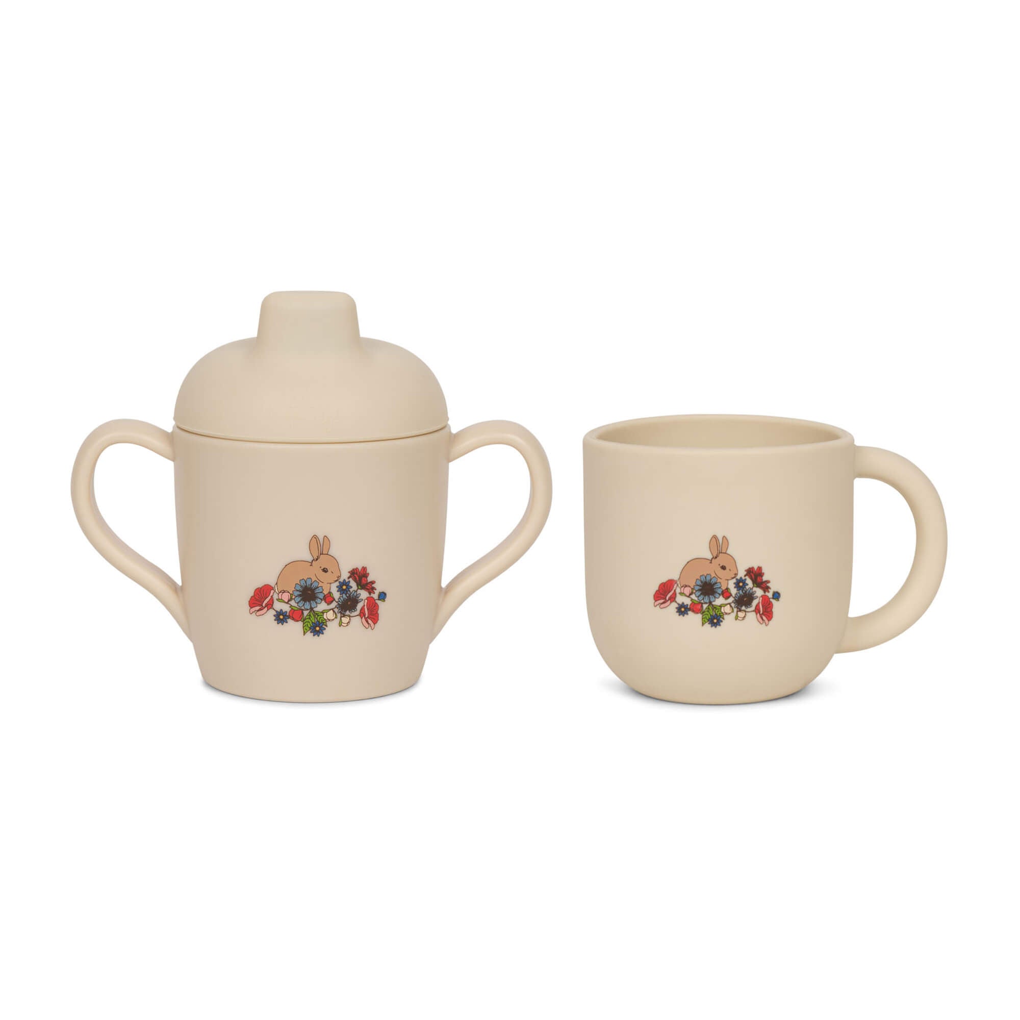 Sippy Cup 2er Set - Becher mit Trinkdeckel aus Silikon von Konges Slojd kaufen - Alltagshelfer, Geschenke, Babykleidung & mehr