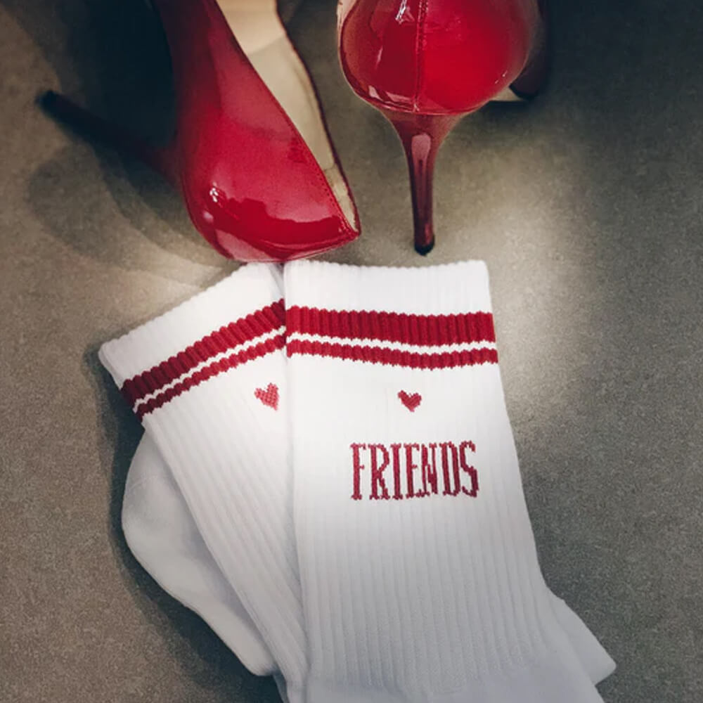 Socken FRIENDS aus Bio-Baumwolle von Loones kaufen - Mama, Kleidung, Geschenke, Babykleidung & mehr