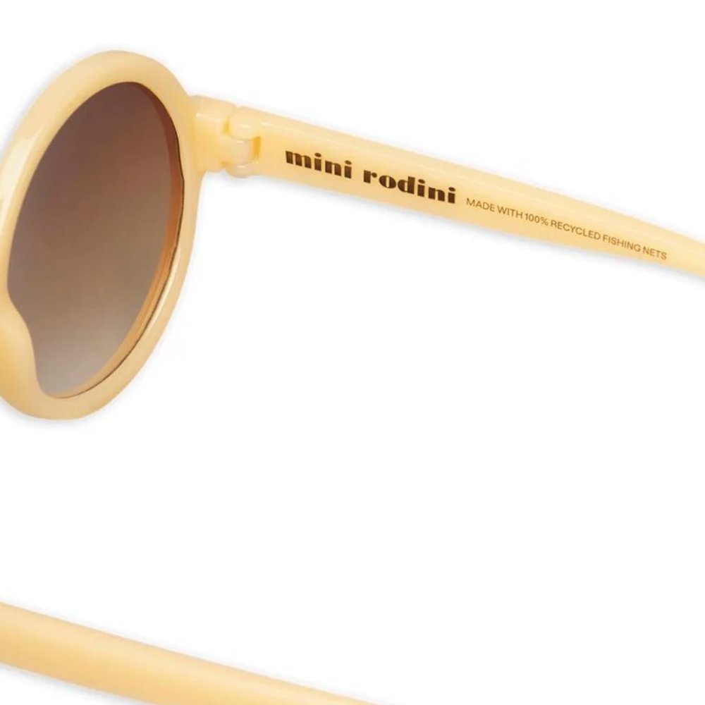 Sonnenbrille Rund aus 100% Recycelten Fischernetzen 100 % UVA/UVB Protection von mini rodini kaufen - Kleidung, Geschenke,, Babykleidung & mehr