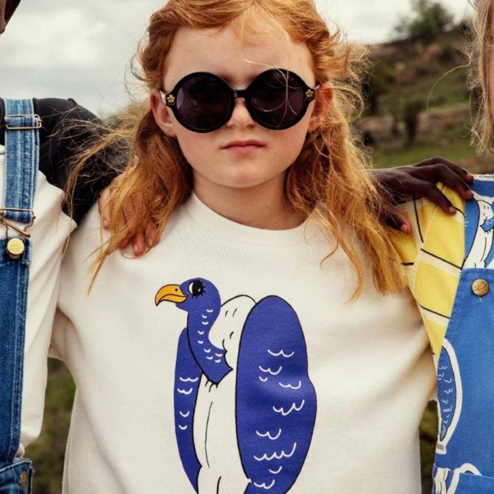 Sonnenbrille Rund aus 100% Recycelten Fischernetzen 100 % UVA/UVB Protection von mini rodini kaufen - Kleidung, Geschenke,, Babykleidung & mehr