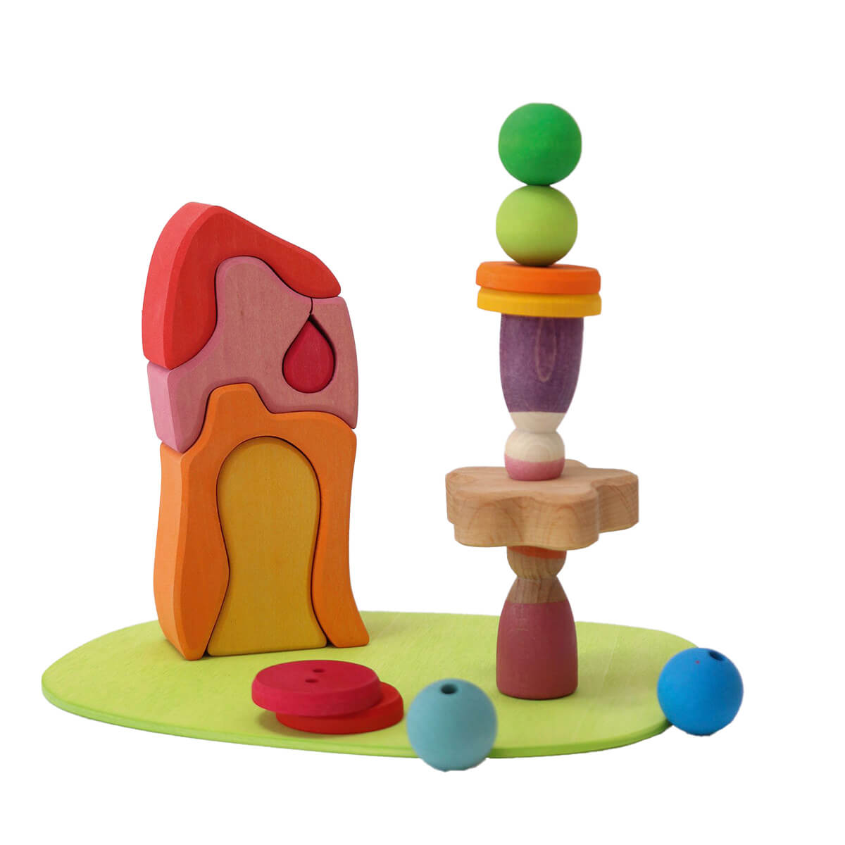 Spielwelt Blumenwiese aus Holz von Grimm´s kaufen - Spielzeug, Geschenke, Babykleidung & mehr