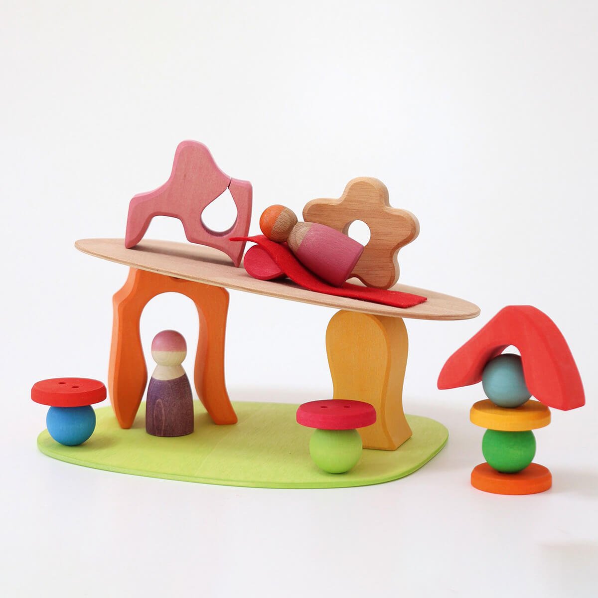 Spielwelt Blumenwiese aus Holz von Grimm´s kaufen - Spielzeug, Geschenke, Babykleidung & mehr