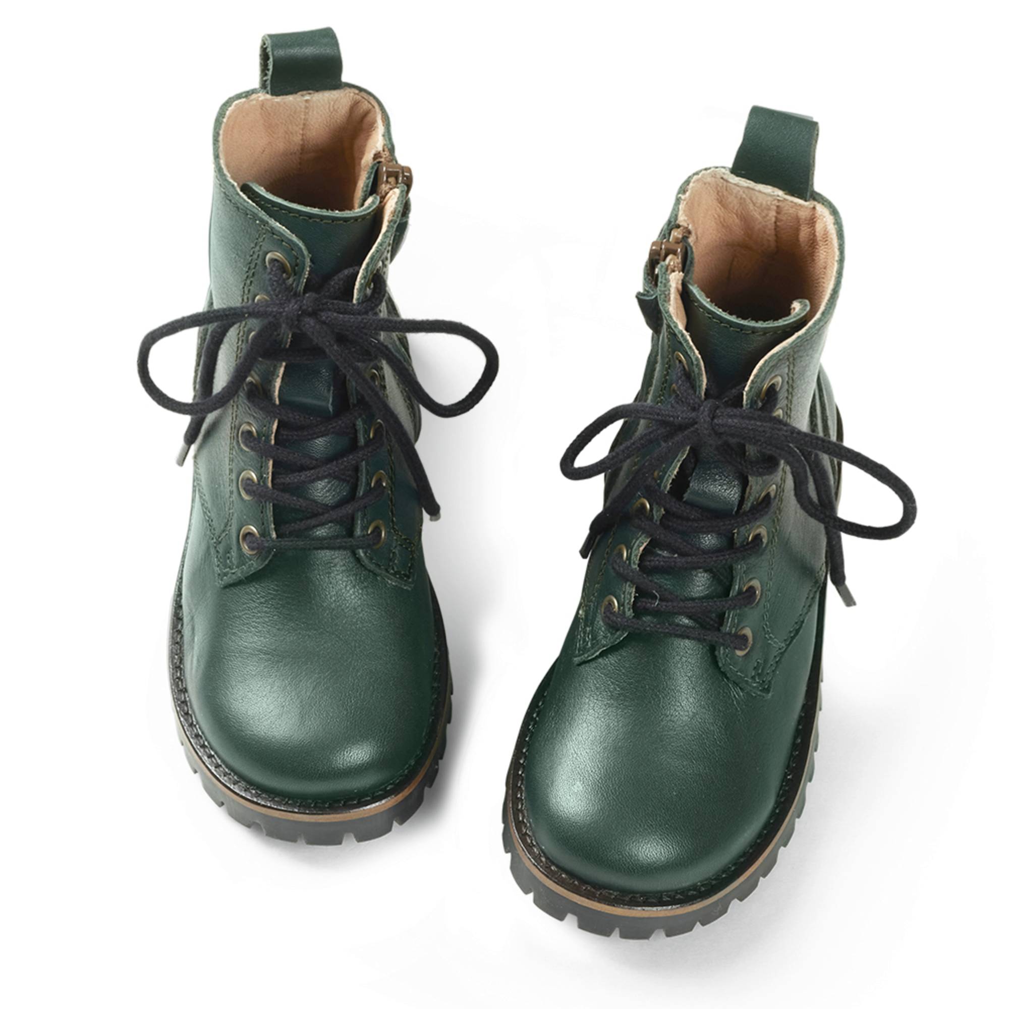 Stiefel zum Schnüren Lace up Boot - aus Chrom freiem Premium Leder von petit nord kaufen - Kleidung, Babykleidung & mehr