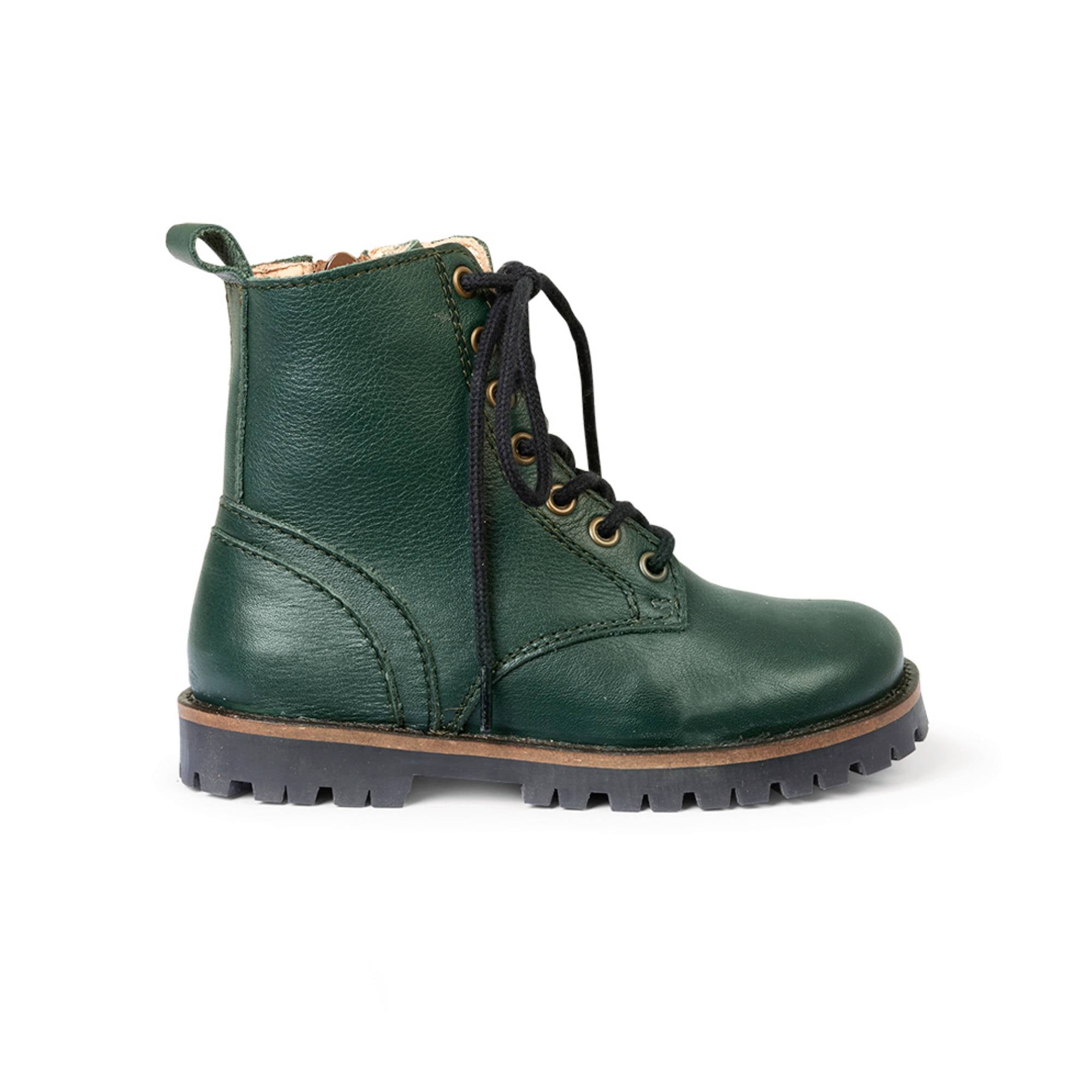 Stiefel zum Schnüren Lace up Boot - aus Chrom freiem Premium Leder von petit nord kaufen - Kleidung, Babykleidung & mehr