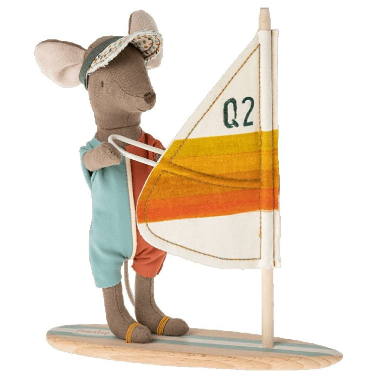 Strandmaus Surfer - Spielfigur mit Surfbrett aus Baumwolle von Maileg kaufen - Spielzeug, Geschenke, Babykleidung & mehr