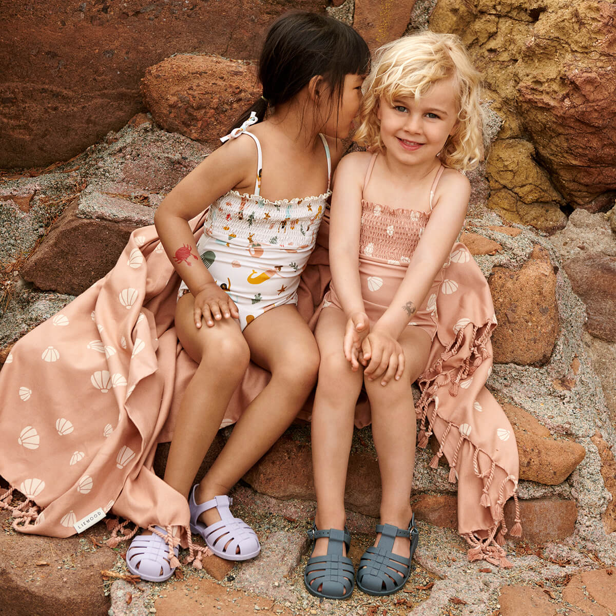 Strandsandalen Pastell aus 100% PVC - Modell: Bre von Liewood kaufen - Kleidung, Babykleidung & mehr