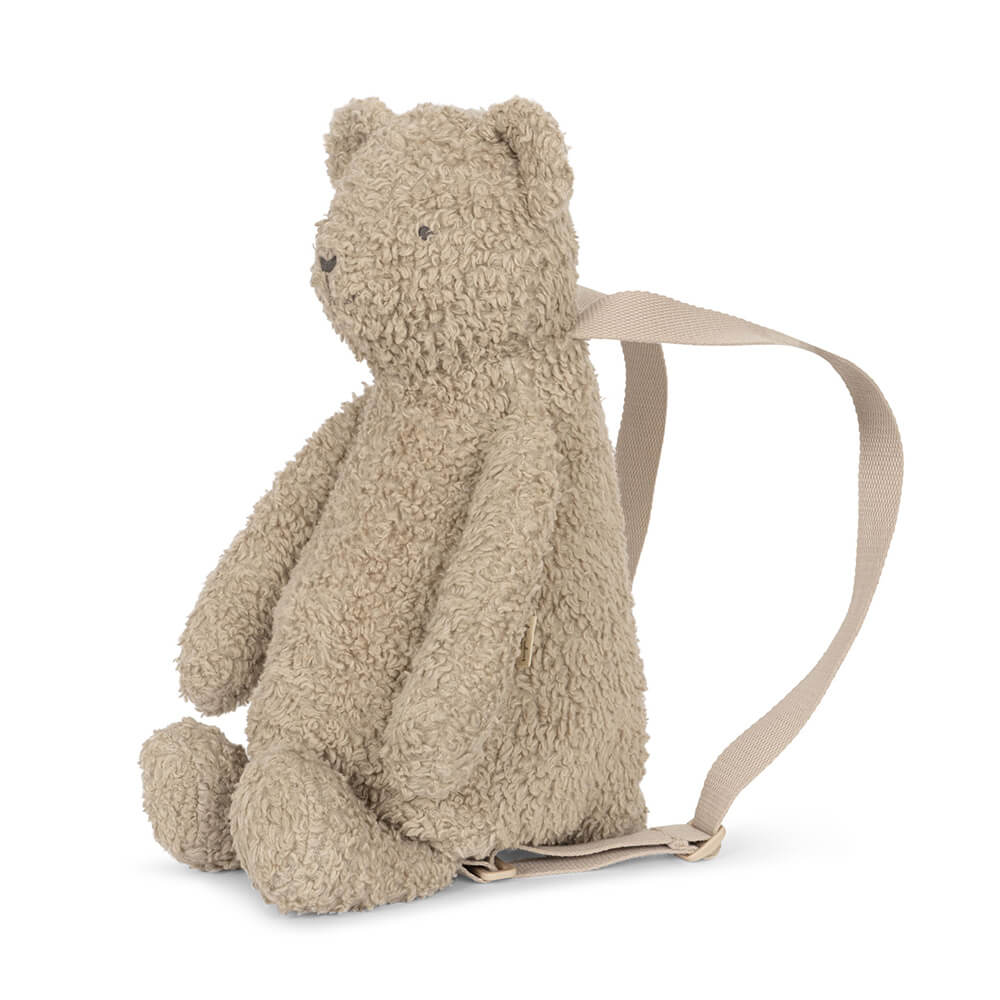 Teddy Backpack - Kuscheltierrucksack aus Bio-Sherpa von Konges Slojd kaufen - Alltagshelfer, Kleidung, Babykleidung & mehr