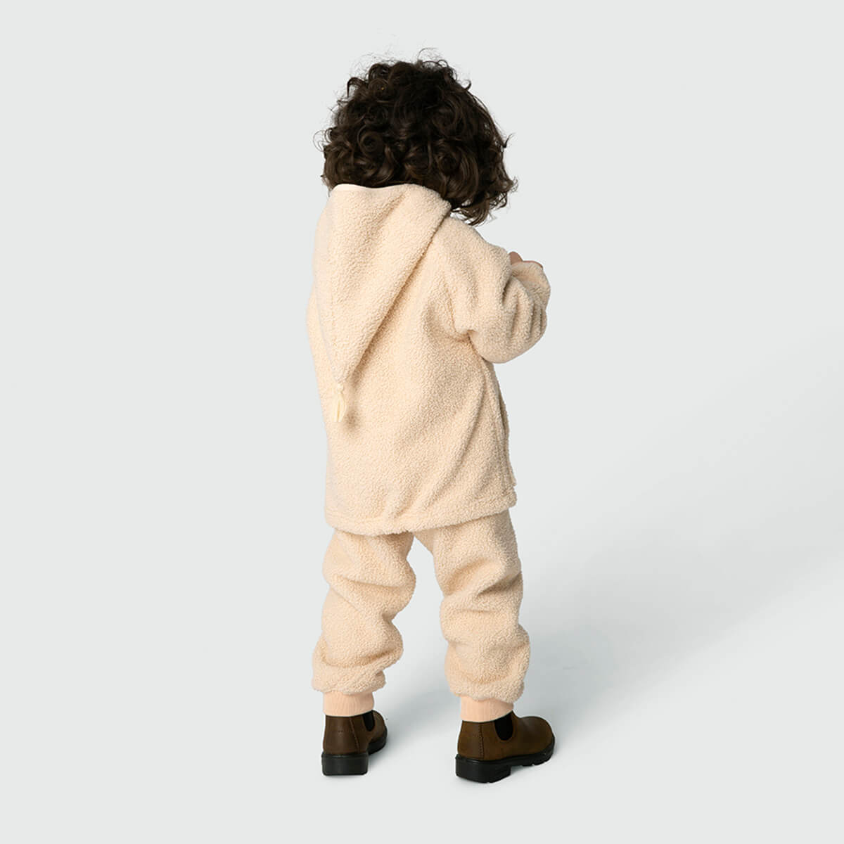 Teddyfleece Jacke mit Kapuze aus 100% recyceltem Polyester - Modell: Liff von Mini A Ture kaufen - Kleidung, Babykleidung & mehr