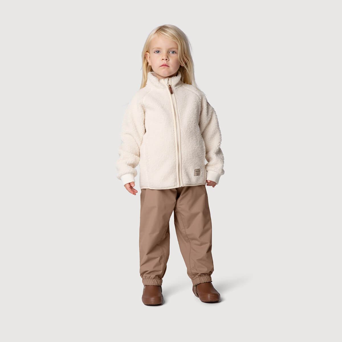 Teddyfleece Zip Jacke ohne Kapuze aus 100% recyceltem Polyester - Modell: Cedric von Mini A Ture kaufen - Kleidung, Babykleidung & mehr