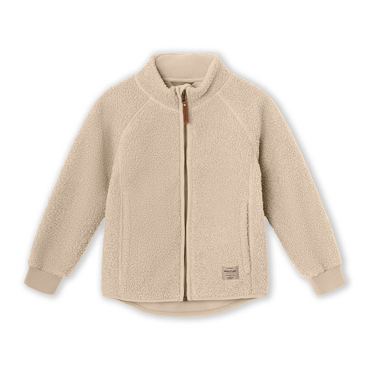 Teddyfleece Zip Jacke ohne Kapuze aus 100% recyceltem Polyester - Modell: Cedric von Mini A Ture kaufen - Kleidung, Babykleidung & mehr