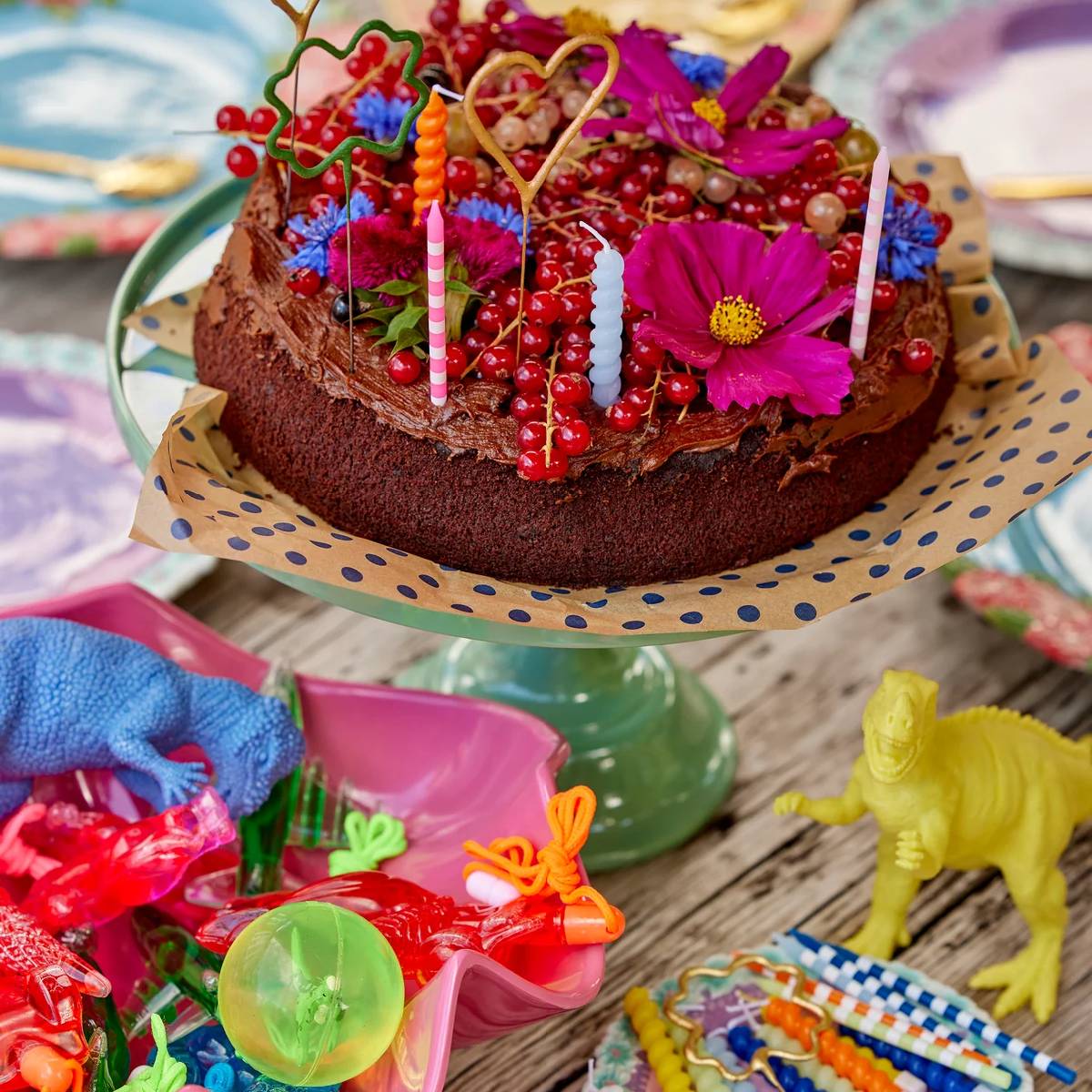 Twisted Cake Candle 12 Stück - Geburtstagskerzen für Kuchen von Rice kaufen - Alltagshelfer, Kinderzimmer, Babykleidung & mehr