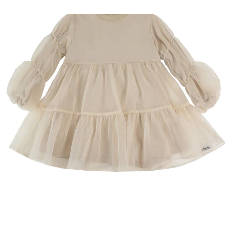 Valentien Dress - Kleid mit Tüll und Puffärmel von Donsje kaufen - Kleidung, Babykleidung & mehr