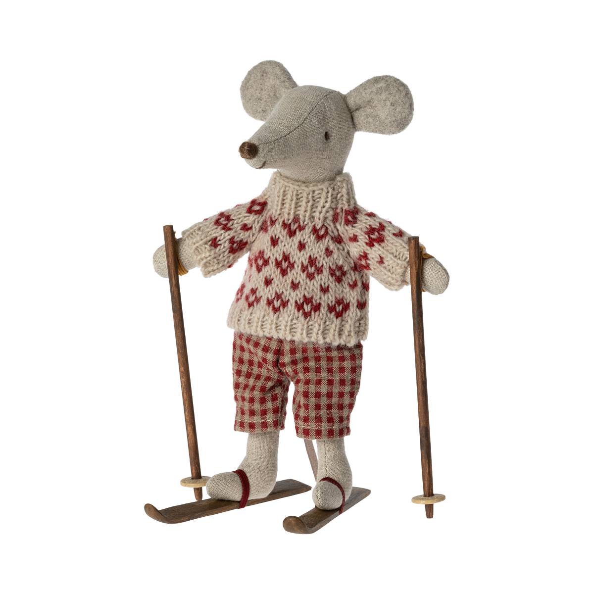 Wintermaus mit Ski - Elternmaus von Maileg kaufen - Spielzeug, Geschenke, Babykleidung & mehr