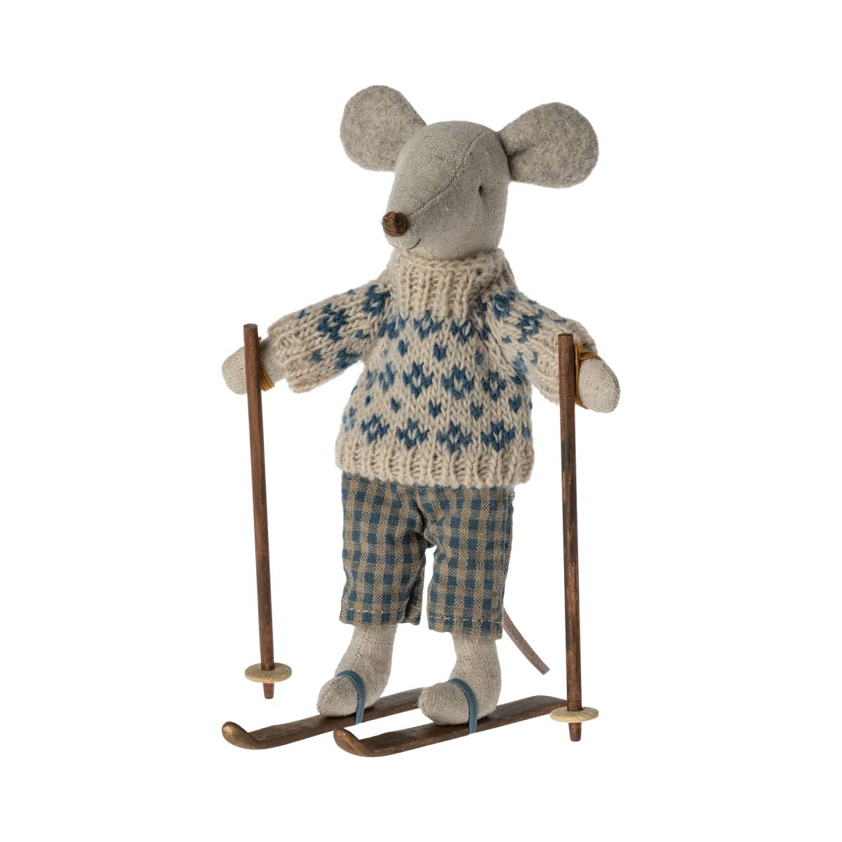 Wintermaus mit Ski - Elternmaus von Maileg kaufen - Spielzeug, Geschenke, Babykleidung & mehr