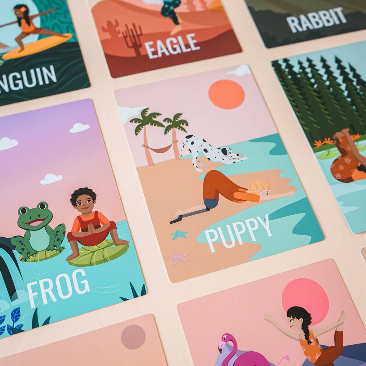 Yoga Karten Illustriert für Kinder von IMYOGI kaufen - Spielzeug, Geschenke, Mama,, Babykleidung & mehr