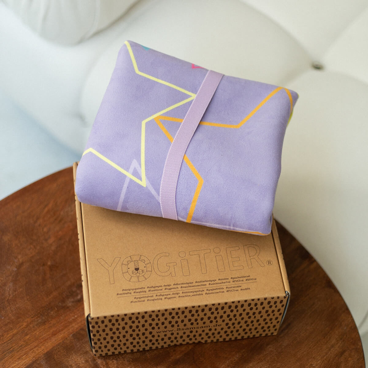 Yogamatte aus Naturkautschuk von Yogitier kaufen - Spielzeug, Kinderzimmer, Babykleidung & mehr