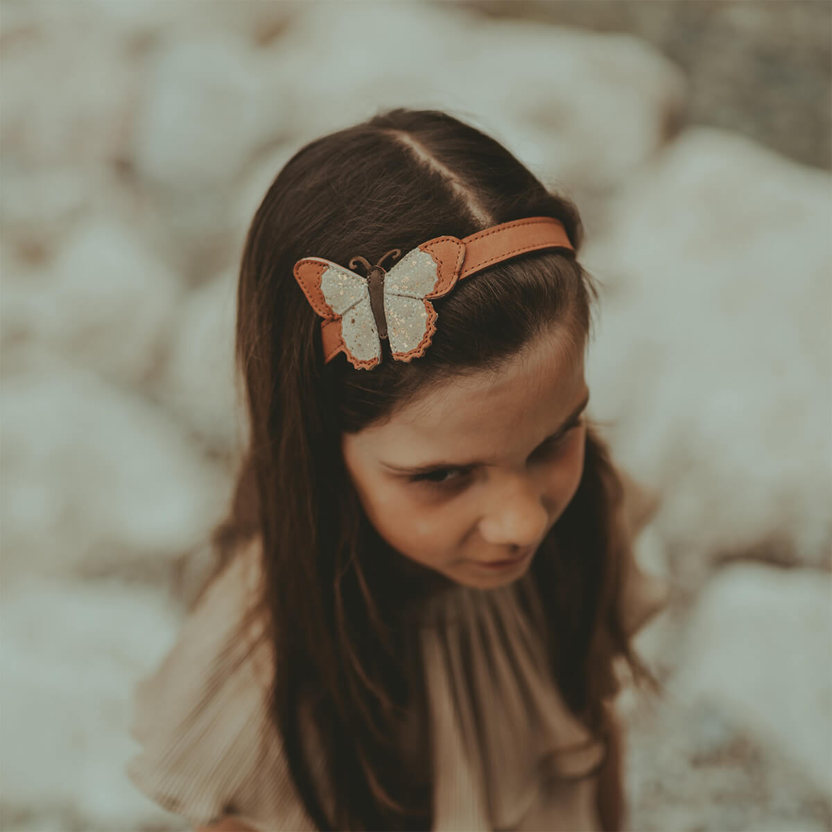 Zaza Headband - Stirnband / Haarband aus 100% Leder von Donsje kaufen - Kleidung, Babykleidung & mehr