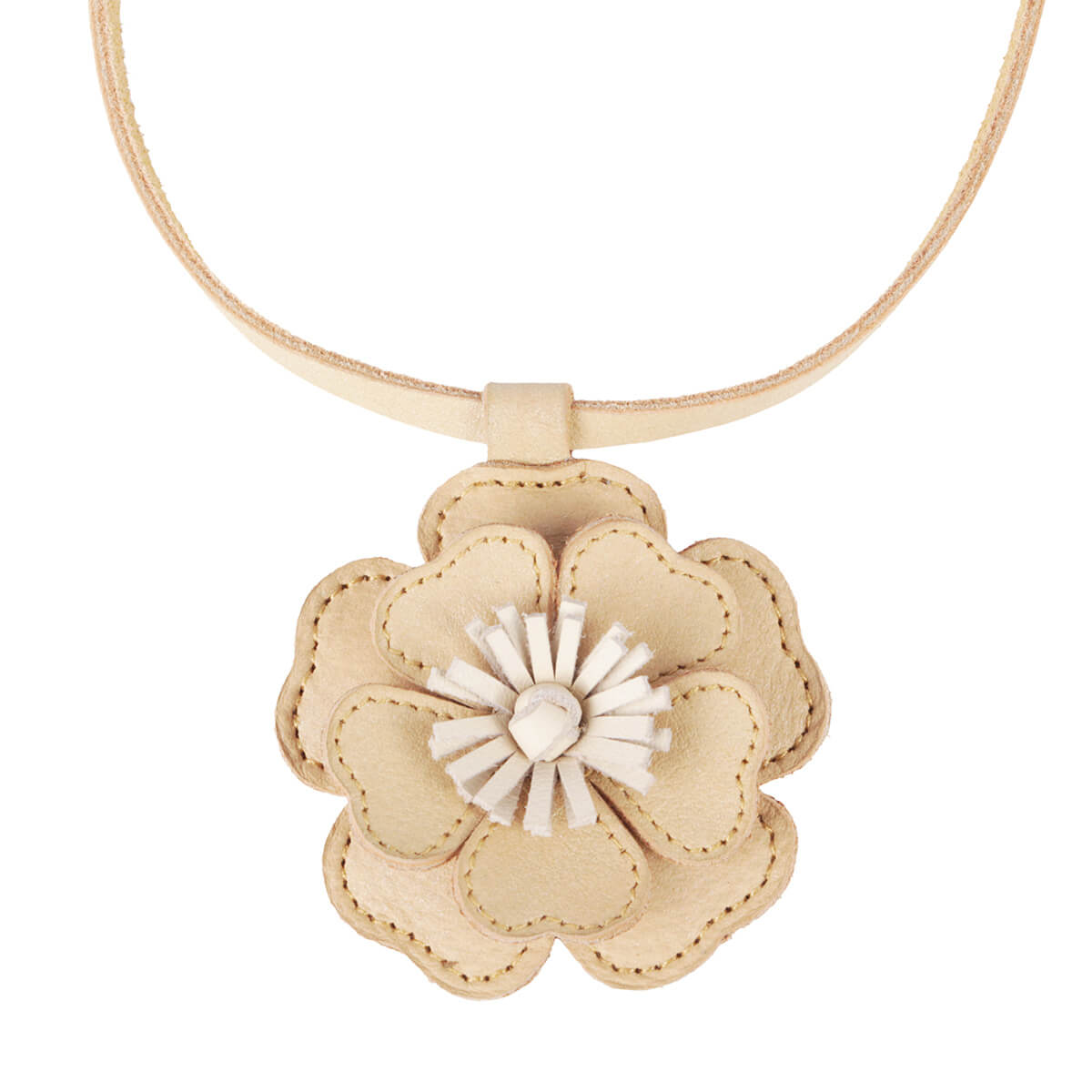 Zaza Necklace - Halskette aus 100% Leder von Donsje kaufen - Kleidung, Geschenke, Babykleidung & mehr