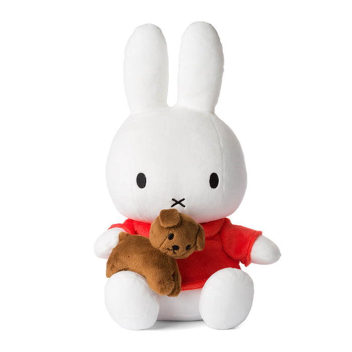 Miffy with Snuffy 33 cm aus recyceltem Polyester
