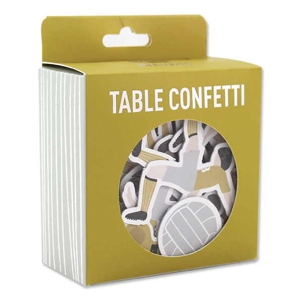 Table Confetti aus Recyclingpapier Tischdeko