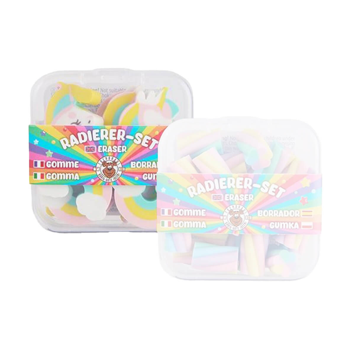 Radierer-Set