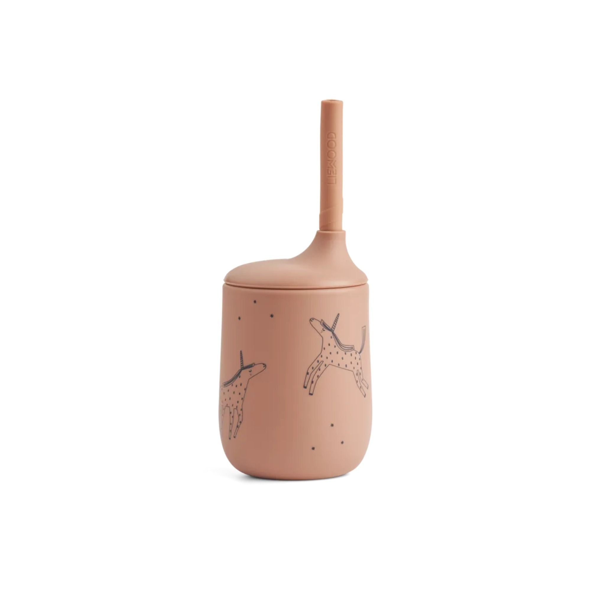 Ellis Sippy Cup - Trinklernbecher mit Strohhalm aus Silikon