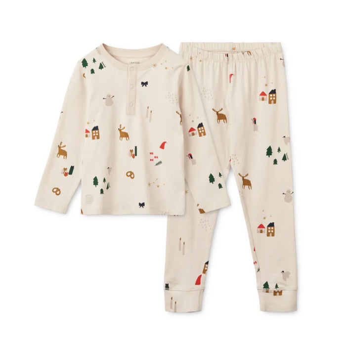 Schlafanzug - Wilhelm Pyjama Set aus Bio-Baumwolle GOTS