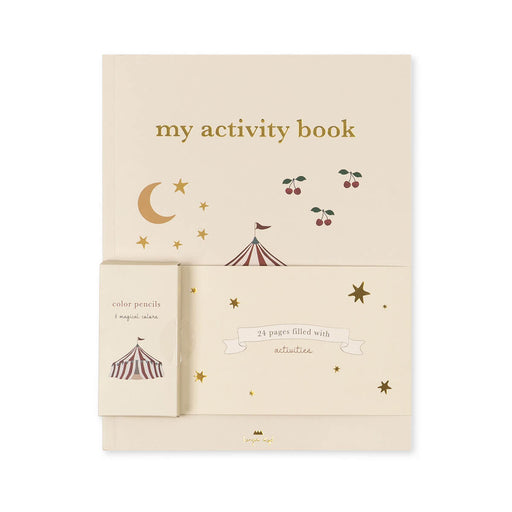 Activity Book mit Buntstiften von Konges Slojd kaufen - Spielzeug, Geschenke, Alltagshelfer,, Babykleidung & mehr
