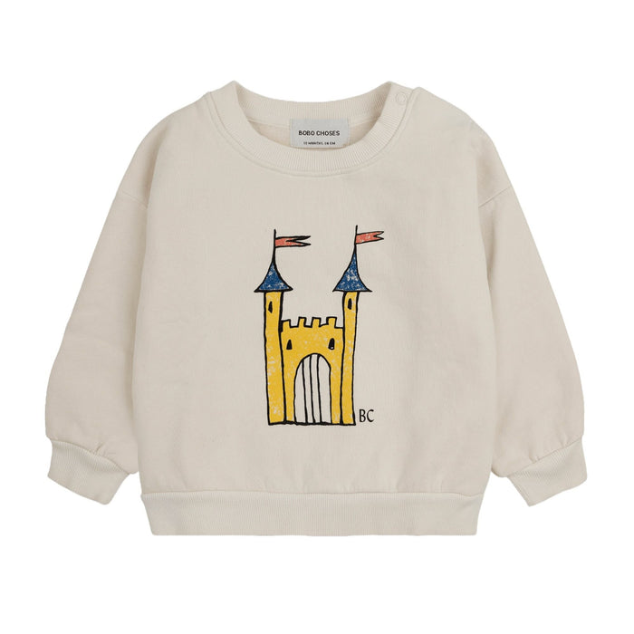 Baby Faraway Castle Sweatshirt aus Bio - Baumwolle GOTS von Bobo Choses kaufen - Kleidung, Babykleidung & mehr