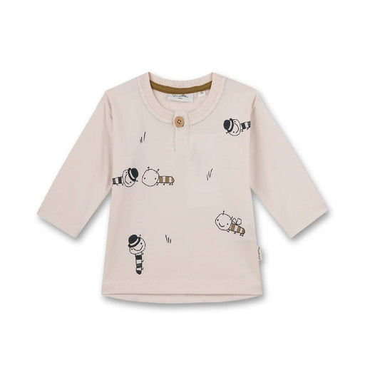 Baby Langarmshirt mit All - Over - Print aus 100% GOTS Bio - Baumwolle von Sanetta kaufen - Kleidung, Babykleidung & mehr