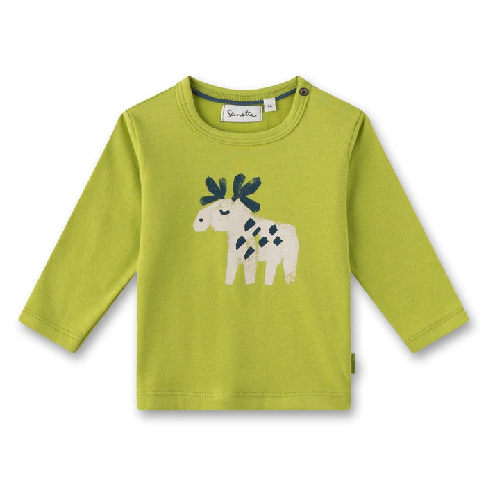 Baby Longsleeve aus Bio - Baumwolle von Sanetta kaufen - Kleidung, Babykleidung & mehr