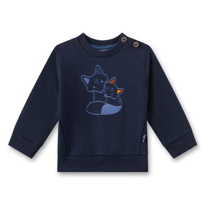 Baby Longsleeve Füchse aus GOTS Bio - Baumwolle von Sanetta kaufen - Kleidung, Babykleidung & mehr