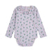 Baby Pansy Flower Ruffle Body - Langarmbody aus Bio - Baumwolle GOTS von Bobo Choses kaufen - Kleidung, Babykleidung & mehr