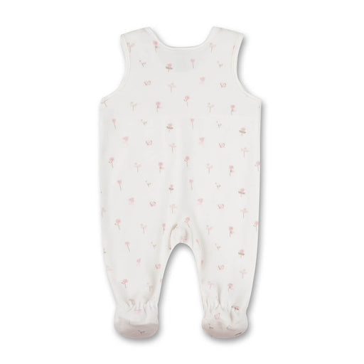 Baby Strampler Nickistoff mit Blümchen-Print aus Bio-Baumwolle von Sanetta kaufen - Kleidung, Babykleidung & mehr