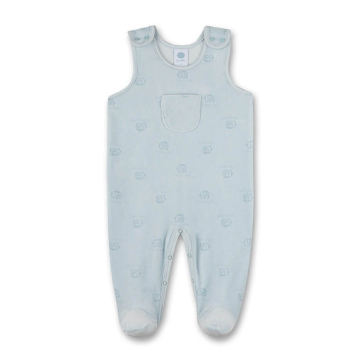 Baby Strampler Nickistoff mit Elefanten Print aus Bio-Baumwolle von Sanetta kaufen - Kleidung, Babykleidung & mehr