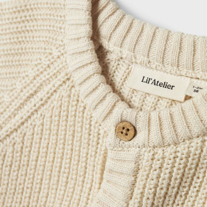 Baby Strickjacke aus Bio - Baumwolle von Lil' Atelier kaufen - Kleidung, Babykleidung & mehr