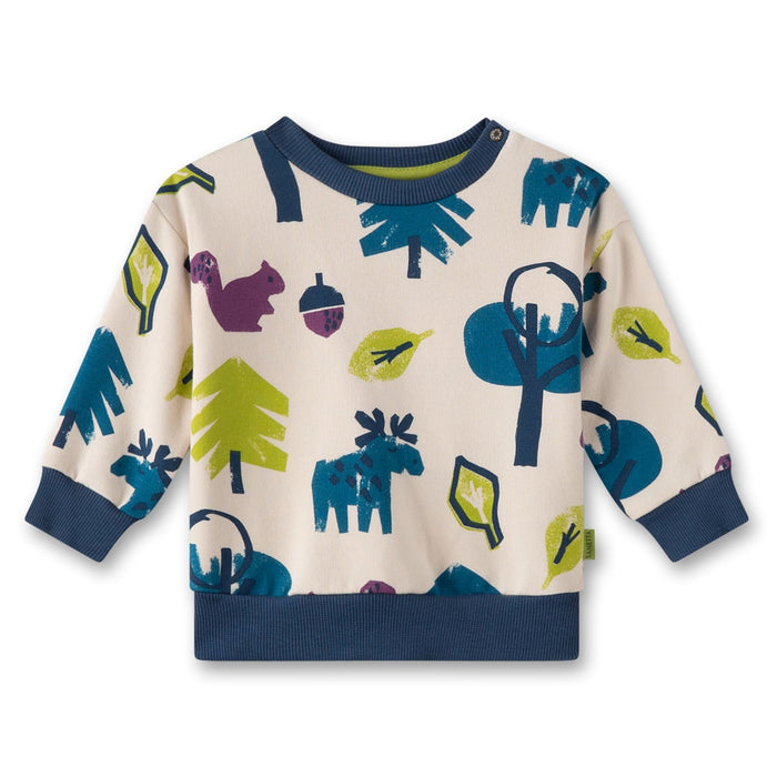 Baby Sweatshirt aus Bio - Baumwolle von Sanetta kaufen - Kleidung, Babykleidung & mehr