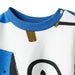 Baby Sweatshirt mit Hund All - Over - Print aus GOTS Bio - Baumwolle von Sanetta kaufen - Kleidung, Babykleidung & mehr
