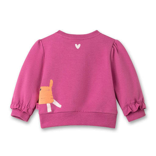 Baby Sweatshirt mit Hund & Herz Print aus GOTS Bio - Baumwolle von Sanetta kaufen - Kleidung, Babykleidung & mehr