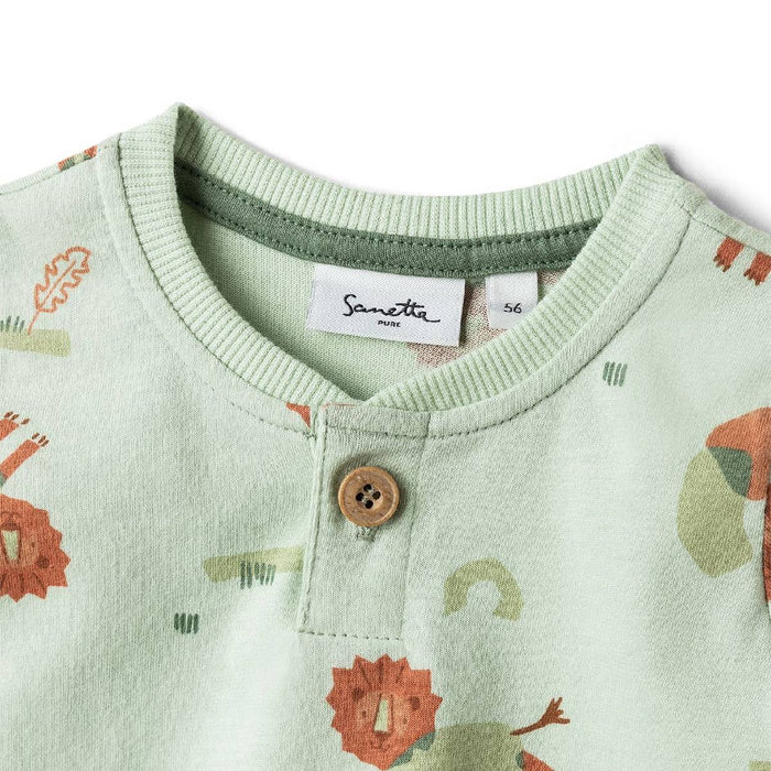 Baby T - Shirt Löwe aus 100% Bio Baumwolle GOTS von Sanetta kaufen - Kleidung, Babykleidung & mehr