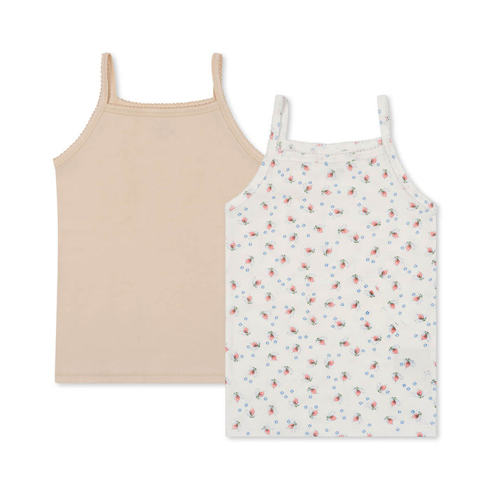 Basic Strap Top 2er Pack - Träger Unterhemd aus Bio - Baumwolle GOTS von Konges Slojd kaufen - Kleidung, Babykleidung & mehr