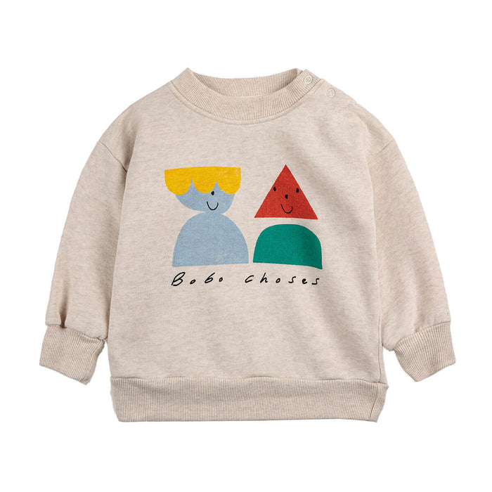 Baby Sweatshirt aus Bio Baumwolle