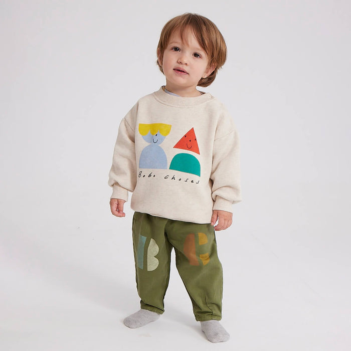 Baby Sweatshirt aus Bio Baumwolle