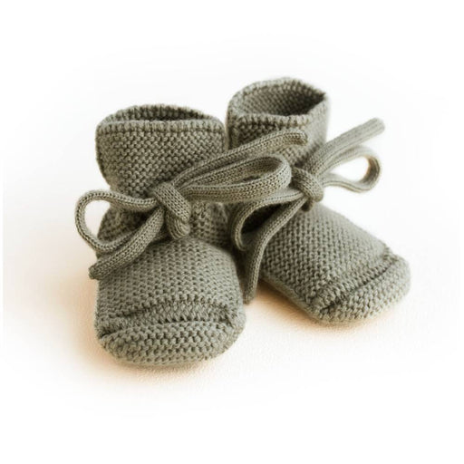 Booties Babyschuhe Gesterickt aus Merinowolle von HVID kaufen - Kleidung, Babykleidung & mehr