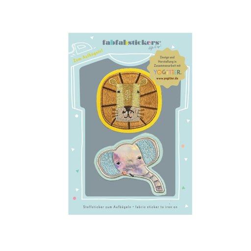 Bügel Patches von fabfabstickers® von Yogitier kaufen - Kleidung, Babykleidung & mehr